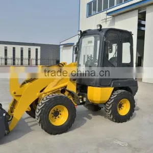 GEM-910 ZL10 Hydrostatic MINI Wheel Loader Zero Tail Swing CE EUROIII thumbnail-1