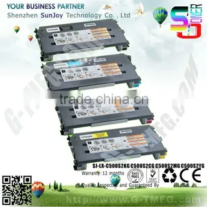Remanufactured Toner Cartridge C500S2KG C500S2CG C500S2MG C500S2YG thumbnail-1