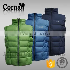 2015 New Arrival Customized Outdoor 100% Nylon Vest Antipilling Waistcoat for Men Design thumbnail-1