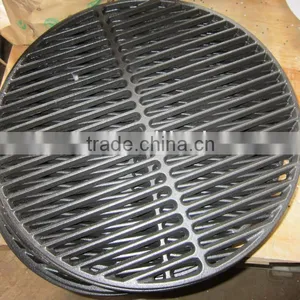 Cast Iron Cooking Grate/Grids For Grills With Matt Porcelain Enamel At Free Of Heavy Metal/Cadmium thumbnail-2