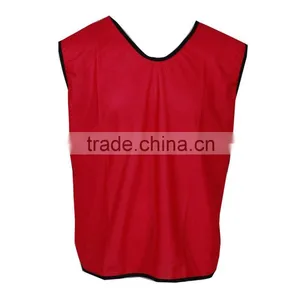 Mesh Football-bib-red Color thumbnail-1