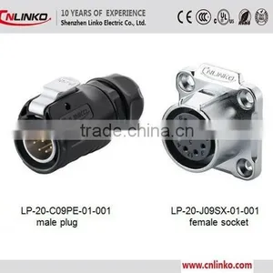 Made in China Waterproof Wire Connector 9 Contacts Cable Terminal End Copper Ferrules Connector thumbnail-1