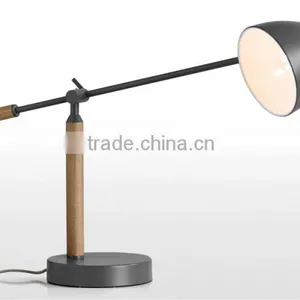 Adjustable Angle Table Lamp Metal With Powder Coating Finished Bedside Table Lamp Bedroom Study Room Table Lamp thumbnail-1