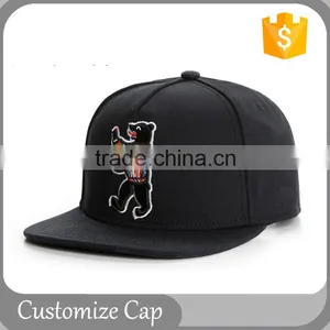 Square Flat Brim 3D Embroidery Fashion Wholesale Snapback Caps thumbnail-1