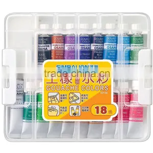 WATCOLOR - 18 COLORS, PLASTIC CASE thumbnail-1
