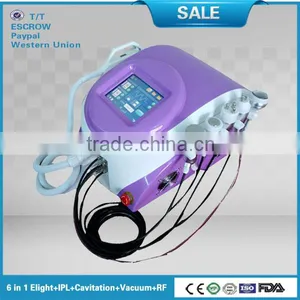 TUV Approved Best Effective 6 IN 1 Palomar Ipl With Cavitation RF thumbnail-1
