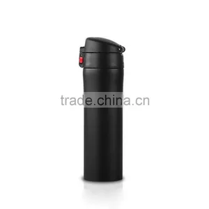 Black Vacuum Cup Double Wall, Daily Use Stainless Steel Tumbler, Drinkware Vacuum Tube Cup thumbnail-4