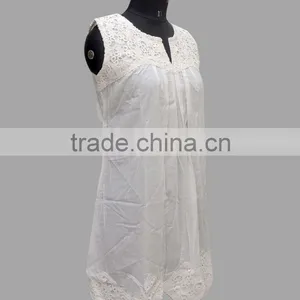Cotton Embroidery Top thumbnail-3