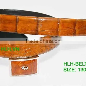 Brown Crocodile Belt thumbnail-1