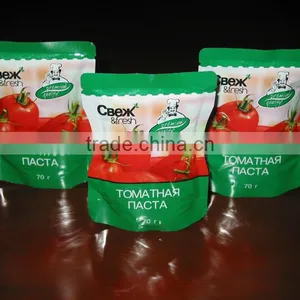 Special Sharp 70g Sachet Tomato Paste,bag in Box for Tomato Paste Tomato Ketchup thumbnail-1
