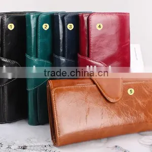 China New Fashion Clutch Bag Men Lady Leather Wallet Purse thumbnail-5