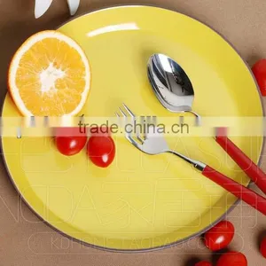Hand Painted Ceramic Plate Stoneware Plate,Steak Dishes thumbnail-1