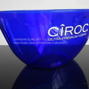 Sedex Factory Oval Plastic Ice Bucket Acrylic Ice Cooler thumbnail-1