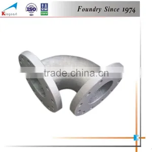 Custom Product High Quality Industry Cast Ductile Iron Double Flange Bend thumbnail-1