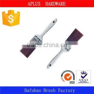 High Quality American Style Synthetic Fiber Paint Brush Wooden Brush thumbnail-1