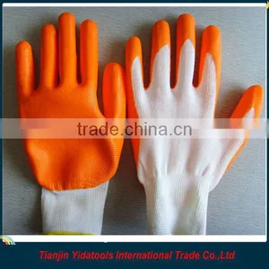 Nylon Lined Nitrile Dipped Gloves thumbnail-5