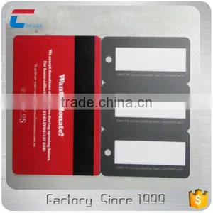Member Loyalty Plastic Combo Cards With Varied Sequencial Barcode thumbnail-2