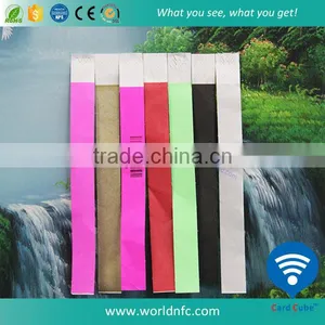 Popular Disposable RFID Wristband NTAG213 for Concert thumbnail-1