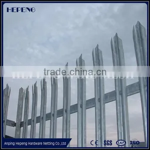 European D and W Head Steel Palisade Fencing thumbnail-5