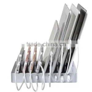 Hot Selling VOXLINK 8-Port Family Office Size USB Desktop Charger With Transparent Bracket PSE White thumbnail-5