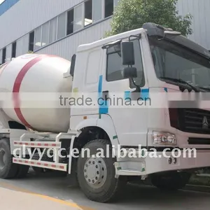 HOWO 6x4 Mobile Concrete Mixer, Tanker Truck Dimension, Chinese Cement Mixer for Sale thumbnail-1