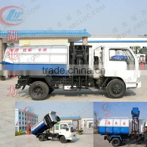 5000L Hydraulic Lifter Garbage Truck,hydraulic Arm Garbage Truck thumbnail-1