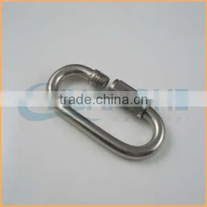 Fashion High Quality Metal Carabiner Ring Keychain thumbnail-1