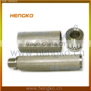 2 Microns to 300 um Sintered 304 Stainless Steel Wire Mesh Filter Tube thumbnail-6