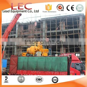 LCMP30 Construction Trailer Mobile Concrete Mixer With Pump thumbnail-1