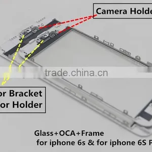 High Quality for Iphone Polarizer Oca Frame With QR Code With Ear Mesh With Camera Ring 2 in 1 thumbnail-3