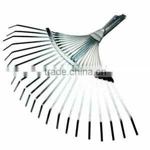 22 Teeth Power Coating Leaf Rake Head thumbnail-2