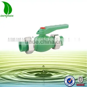 Double Union PPR Ball Valve thumbnail-1