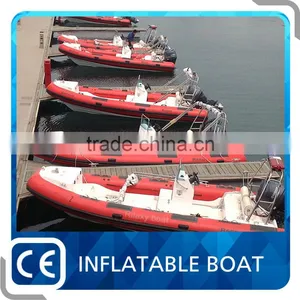 Rilaxy 6.8m 22ft RIB Hypalon Inflatable Boat With Custom Design thumbnail-1