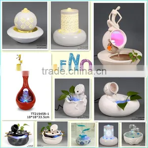 Polyresin Ceramic Portable Water Fountain for Resort thumbnail-5