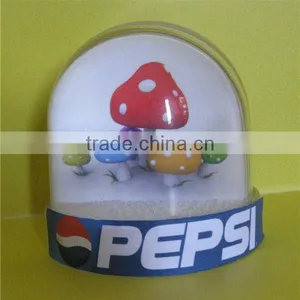 Plastic Snow Globes With Photo Insert thumbnail-1