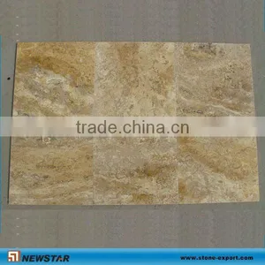 Chocolate Travertine Tile thumbnail-1