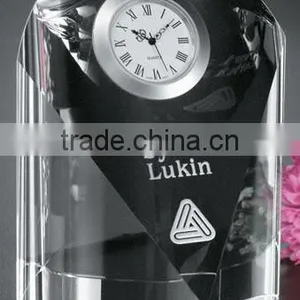 Eternity Clock Crystal Award Gift thumbnail-1