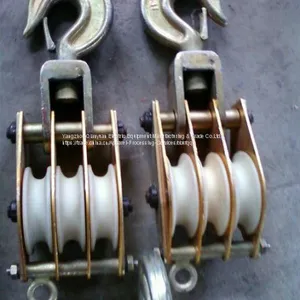 Coir Rope Aluminous Hoisting Rope Pulley Blocks for Lifting thumbnail-3