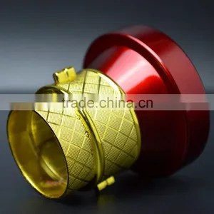 Wine Bottle Aluminum Screw Cap Non Refillable Cap Pilfer Proof Cap thumbnail-3