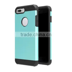 Multi Color TPU + PC Combo Protective Phone Case for IPhone 7 Plus thumbnail-3