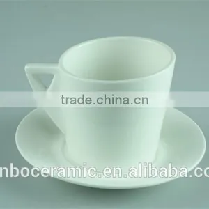 New Bone China Ceramic Jumbo Tea Cup and Saucer, Porcelain Cheap Coffee Cups thumbnail-1