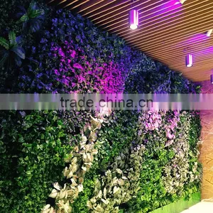 Novel Artificial Plants Wall Backdrop thumbnail-1