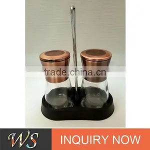 WS-SH28S Salt and Pepper Grinder With 100% Copper Plating Lid thumbnail-3