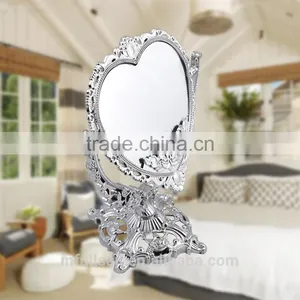 Plastic Table Mirror Free Standing Mirror Double Side Desk Mirror thumbnail-3