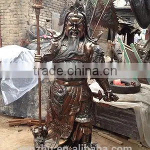 Bronze Sculpture Bronze Statue Guangong thumbnail-1