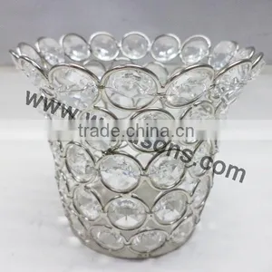 Crystal Candle Holder for Taper and Votive Candles thumbnail-6