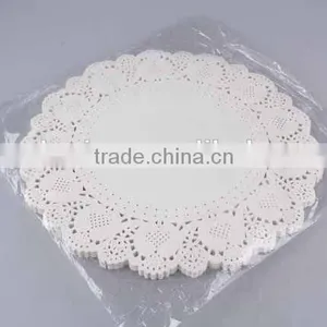 100pc Cake Lace Mat Round Hollowing Paper Placemat thumbnail-1