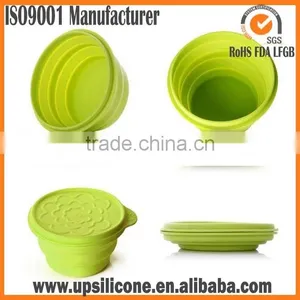 Silicone Foldable Bowl Silicone Collapsible Bowl thumbnail-3