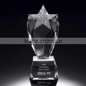 Jingyage Wholesale Star-shaped Crystal Plaque Award Stylish Star Jewel Crystal Award Stars Trophy Awards thumbnail-1