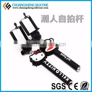 Selfie Stick With Bluetooth Shutter Button, Selfie Stick With Cable, Monopod Selfie Stick thumbnail-5